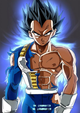 Vegeta Ultra Instinc By Sandra Delaiglesia