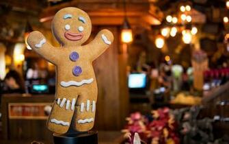Gingerbread Man Wallpaper