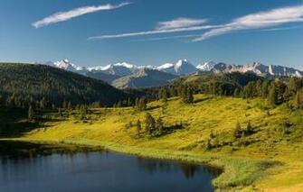 Alps Entlebuch Switzerland The Lake Wallpaper Photos