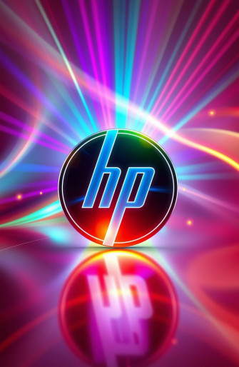 3d Hp Logo Wallpaper