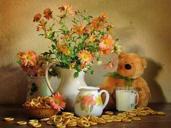 With Teddy Bear Wallpaper HD Desktopinhq