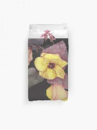 Australian Native Hibiscus Cottonwood Flower Wildflower Black