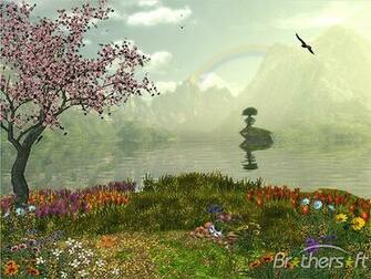 Big Mountain Valley Animated Wallpaper