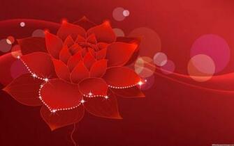 Red Flowers Background
