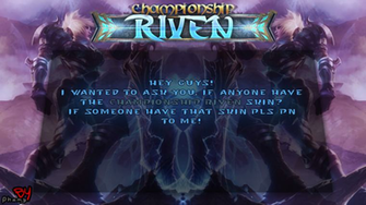 Championship Riven Wallpaper Searching