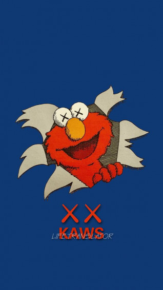 Jessie Hi On None Pic Kaws Wallpaper Elmo