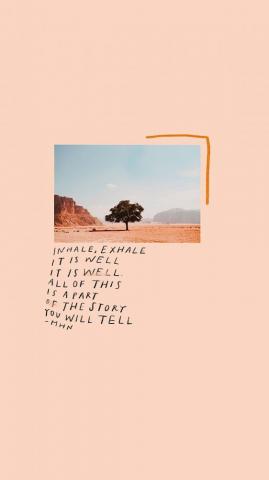 Daily Devotion Inhale Exhale It Is Well Flower