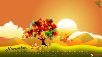November Wallpaper