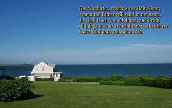 Beatiful Scenic Bible Verse Wallpaper Christian