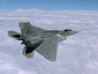 Military Jet Fighter Wallpaper F Raptor