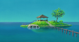 Anime Landscape Wallpaper Studio Ghibli Shop