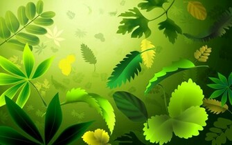 Green Leafs Desktop Pc And Mac Wallpaper