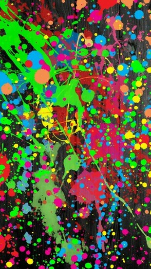 Paint Splatter Wallpaper