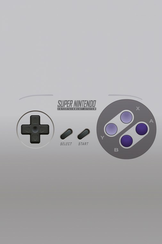 Super Nintendo Controller iPhone Wallpaper