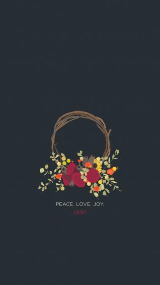 iPhone X Data Src Find Peace Wallpaper