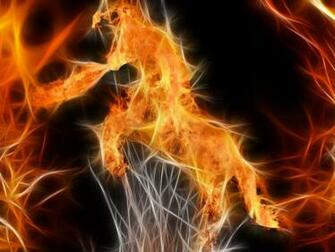 Fire Horse Wallpaper