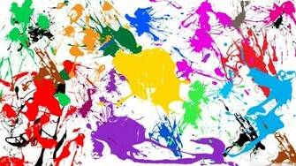 Neon Paint Splatter Pics Pictures HD Wallpaper