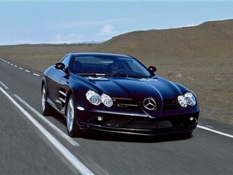 Mercedes Slr Mclaren Black Wallpaper Benz