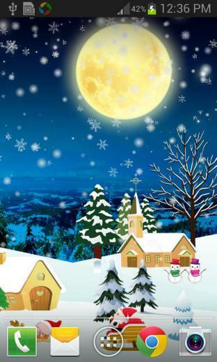 Christmas Live Wallpaper Android Apps On Google Play