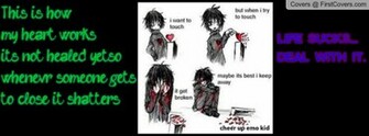 Emo My Life Sucks Profile Cover