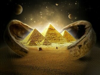 Artistic Egyptian Wallpaper