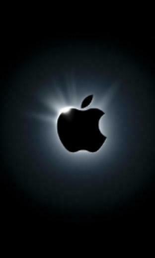 Dark Apple Logo Cell Phone Wallpaper HD For My