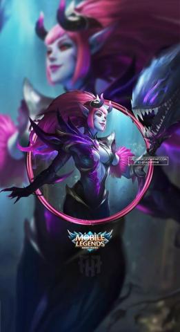 Wallpaper Phone Selena Abyssal Witch By Fachrifhr Mobile Legend