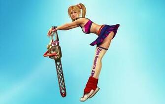 Lollipop Chainsaw Juliet Starling A Girl Wallpaper