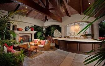 Bar Design Chairs Counter Fireplace Columns Wallpaper