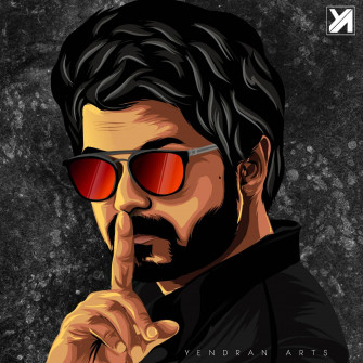 Master Vijay 4k Wallpaper