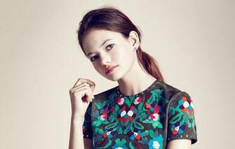 Wallpaper Girl Background Makeup Dress Actress Hairstyle