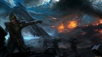 Army Sci Fi Fantasy HD Wallpaper Background Photo Image Picture C35