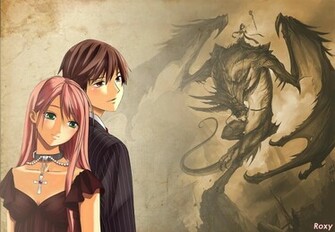 Rosario Vampire Wallpaper By Roxykiwi