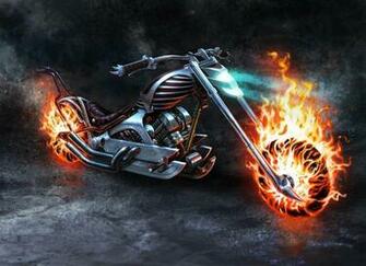Ghost Rider Bike Wallpaper