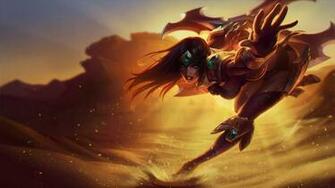 Sivir League Of Legends HD Wallpaper Splash Lol Champion