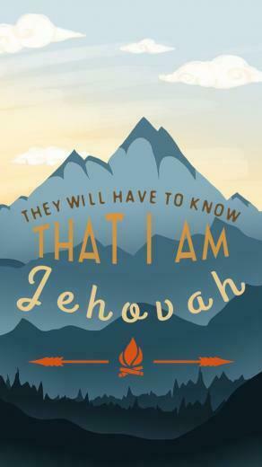 I Am Jehovah iPhone5 Wallpaper
