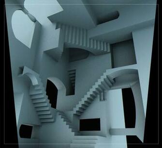 Escher Relativity Wallpaper S By