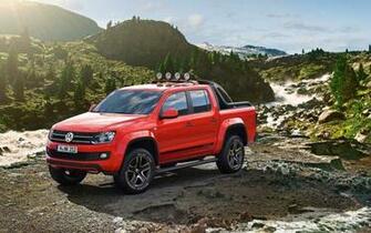 Volkswagen Amarok Suve Red Wallpaper