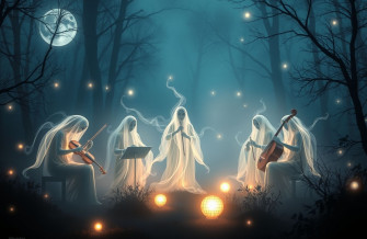 Ghost Band Wallpaper