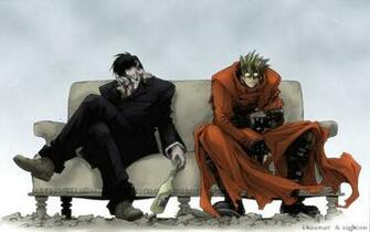 Trigun Vash The Stampede Nicholas D Wolfwood Wallpaper
