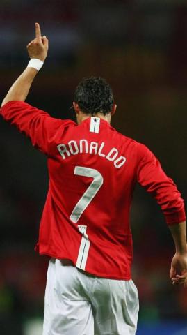 Cristiano Ronaldo Manchester United Football Club Wallpaper
