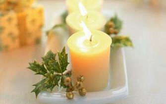 Christmas Candle Light Kc108 350a Wallpaper HD