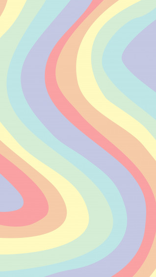 Rainbow Wallpaper Phone Pastel Simple iPhone