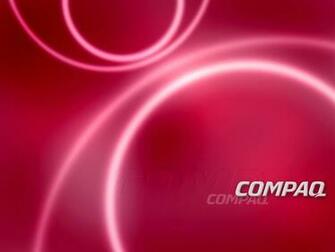 Compaq Pink Desktop Pc And Mac Wallpaper
