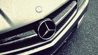 Mercedes Benz Logo Rain HD Wallpaperwelcome To Starchop