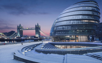 Early Winter Morning In London 8k Macbook Pro Retina HD