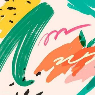 Colorful Memphis Summer Background Vector Image By Rawpixel