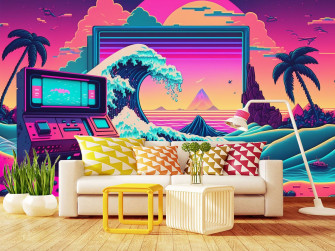 80s Retro Wallpaper