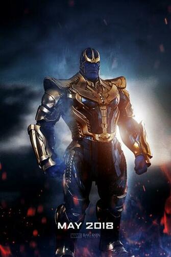 Avengers Infinity War Thanos By Bakikayaa