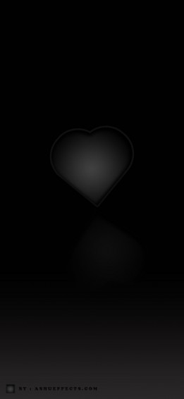 Black Heart Wallpaper